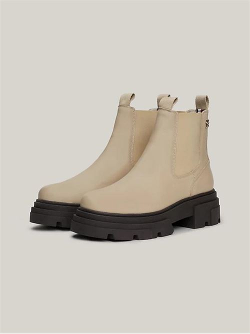 COMBAT LEATHER LOW C TOMMY HILFIGER | FW0FW08089/AEG